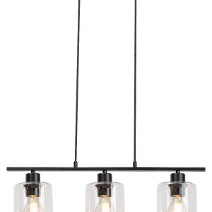 RABALUX viseča svetilka MIROSLAW, 3XE27, max.40W, ČRNA