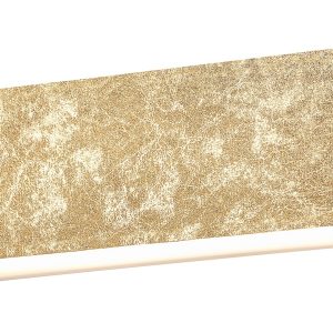 RABALUX stenska svetilka MORPHEUS, 1X6W, 420LM, 3000K, ZLATA