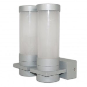 Stenska svetilka SZ230, 2XE27, 2Xmax.40W, Siva