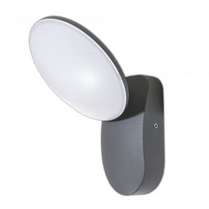 Stenska svetilka DS2355/LED, 10W, 600LM, 4200K, Antracit